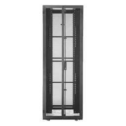 Gabinete FlexFusion™ XGL (Light) para Centros de Datos, 42 UR, 600 mm de Ancho, 1070 mm de Profundidad, Fabricado en Acero, Color Negro