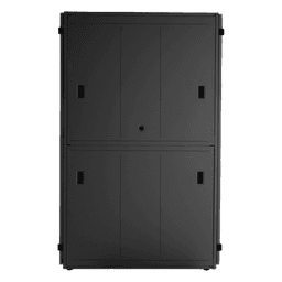 Gabinete FlexFusion™ XGL (Light) para Centros de Datos, 42 UR, 600 mm de Ancho, 1200 mm de Profundidad, Fabricado en Acero, Color Negro