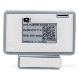 Sensor de Contacto Magnético LoRaWAN / Detección de Apertura de Puertas y Ventanas / BMS y Seguridad / Batería de Larga Duración