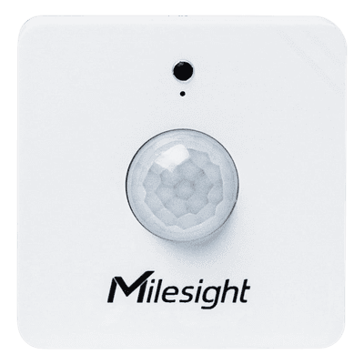 Sensor de Ocupación PIR y Luz LoRaWAN / Automatización de Iluminación para Edificios Inteligentes (BMS) / Detección 120° x 100° / 8 Metros / 1-60000 Lux