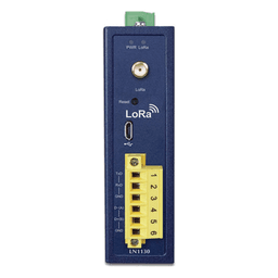 Controlador de Nodo Industrial / LoRaWAN / Modbus RS232+RS485 / IP30 / 9~48V DC 24V AC