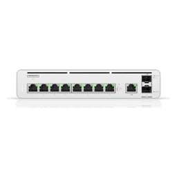 Consola Gateway-Switch / 8 Puertos LAN GbE RJ45 / 2 Puertos SFP+ 10G / Router WAN 1GbE / Rendimiento 8,500 Mbps / SSD 128 GB / Montaje Rack 1U