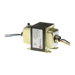 Transformador de control de 99 VA para HVAC y automatización de edificios, entrada multivoltaje 120/208/277/480 VAC a salida 24 VAC, con breaker integrado y montaje en placa