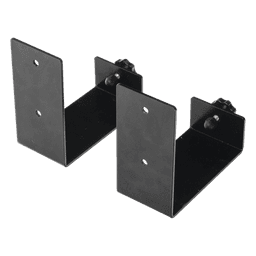 KIT Ménsula para Sostener Backup de 100 mm de Ancho. Montable en Muro o Pared.