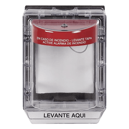 Cubierta Protectora de Policarbonato / Bocina 95-105 dB / Montaje Empotrado / IP54 / ADA / 158x127x132 mm (6.2x5.0x5.2 in)