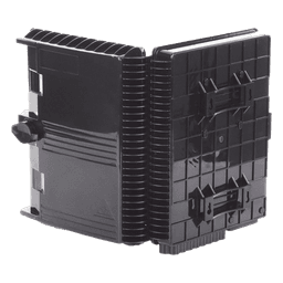 Caja de Empalme para Fibra Óptica / 24 Fusiones / 16 Puertos Drop FTTx / IP65 / Splitter 1x16 SC/APC / -40°C a +85°C