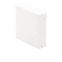 Roseta de Fibra Óptica / 86x86x25 mm / Acoplador SC/APC / IP30 / 4 Direcciones de Entrada