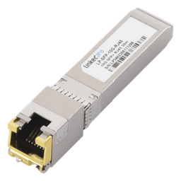 Transceptor Óptico SFP+ a RJ45 /10 Gbps / Conector RJ45 / 10GBASE-T / Distancia de hasta 30 m.