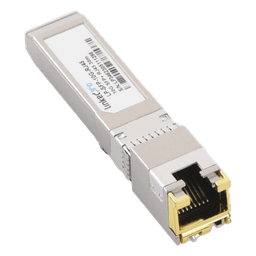 Transceptor Óptico SFP+ a RJ45 /10 Gbps / Conector RJ45 / 10GBASE-T / Distancia de hasta 30 m.