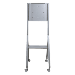 Soporte Móvil para Pantalla / Carga 100 kg (220 lbs) / 55" a 98" / VESA 400 x 400 mm / Superficie Antibacteriana / Base con Ruedas