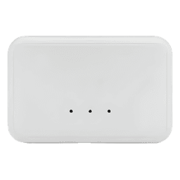 Repetidor inalámbrico para sensores SiX con batería de respaldo e indicadores LED de estado