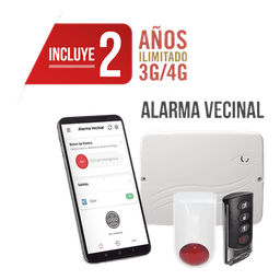 KIT ALARMA VECINAL Con Funcion Programación 100% vía WEB