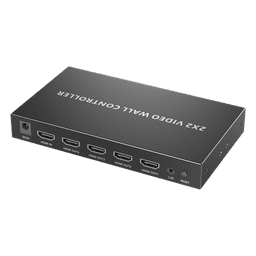 Controlador de VideoWall 2x2 | Multiples Modos de Vista | Audio 3.5mm | Control RS232