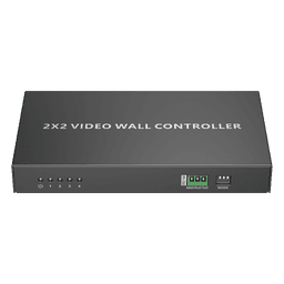 Controlador de VideoWall 2x2 | Multiples Modos de Vista | Audio 3.5mm | Control RS232