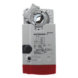 Actuador de acople directo / Sin retorno de resorte / Control modulante 24 Vac / 34 N·m (300 lb-in) / Retroalimentación 2-10 Vdc