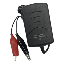 Cargador de Baterías SLA/VRLA / 6V / 5 a 12 AH / Conmutación sin Transformador / Control Automático de Carga y Flotación / Diseño Compacto 80x57x50 mm (3.15x2.24x1.97 in)