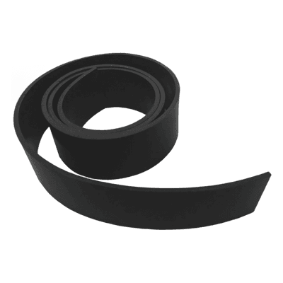 Tira de Neopreno (para usar como base debajo de fleje) 1/8" Ancho 1.5" 10 Metros (9600-00001)