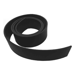 Tira de Neopreno (para usar como base debajo de fleje) 1/8" Ancho 1.5" 10 Metros (9600-00001)