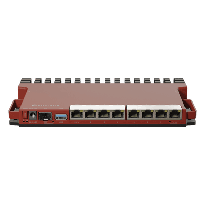 Router / 8 Puertos Gigabit / PoE In/Out / SFP 2.5G / CPU ARM Dual-Core / Rack 1U