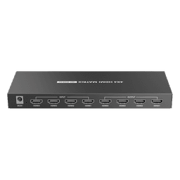 Matricial 4x4 HDMI | 4K@60Hz | Soporta HDR10 | Configuración EDID | Múltiples Modos de Conmutación