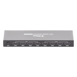 Matricial 4x4 HDMI | 4K@60Hz | Soporta HDR10 | Configuración EDID | Múltiples Modos de Conmutación