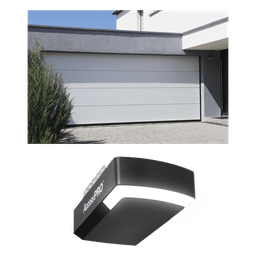 KIT COMPLETO Puerta D/ Garage 8x7 Pies / Lisa Linea Central / Color blanco / Insulada / Incluye Motor FS1000APPRT / 1/2HP / Fuerte/Silencioso/Luz LED/Motor DC .