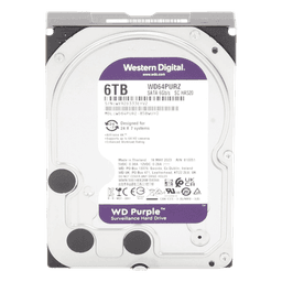 Disco Duro PURPLE de 6TB / 3 AÑOS DE GARANTÍA / Para Videovigilancia