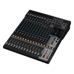 Mezcladora de Audio | 16 Canales | 10 Entradas de Micrófono | Entradas de Línea | Efectos | (MG16X)