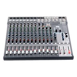 Mezcladora de Audio | 16 Canales | 10 Entradas de Micrófono | Entradas de Línea | Efectos | (MG16X)