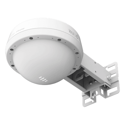 Punto de Acceso Mesh Wi-Fi 6 Exterior / IP68 / Omnidireccional / PoE In + SFP Uplink Gigabit / MU-MIMO 2x2 / 512 Clientes / 2400 Mbps en 5 GHz