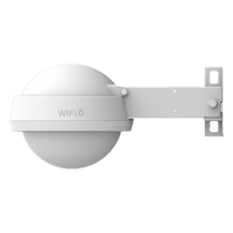 Punto de Acceso Mesh Wi-Fi 6 Exterior / IP68 / Omnidireccional / PoE In + SFP Uplink Gigabit / MU-MIMO 2x2 / 512 Clientes / 2400 Mbps en 5 GHz