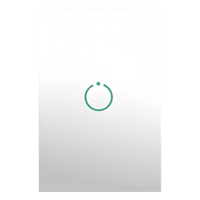 (ZWAVE) Interruptor On/Off panel táctil touch inalámbrico Zwave Plus 1 boton. Compatible con Hubitat HC8, Álula  M2M, otro 