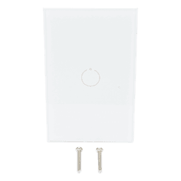 Interruptor Táctil Z-Wave Plus / 1 Botón / AC 85-260V / Frecuencia Ajustable / Panel Touch Inalámbrico