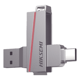 Memoria USB Dual de 256 GB / USB-C y USB-A / Transferencia de Alta Velocidad / Metálica / Compatible con Dispositivos Móviles, Windows, Mac y Linux