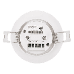 Sensor de Ocupancia Z-Wave / Doppler 24 GHz / Detección 5-8 m (16.4-26.2 ft) / Cifrado S2 / Instalación Techo o Pared