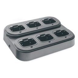 Cargador Múltiple / 6 Espacios / 110-220 VCA a 12 VCD / 0°C a 45°C / 0-95% RH