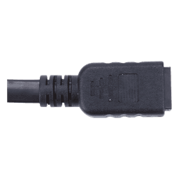 Cable de Extensión de Comunicación / Conectores RJ45 / Gigabit Ethernet 1000 Mbps / Longitud 0.15 m (0.49 ft) / Exterior Resistente