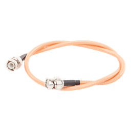 Jumper con Cable LP142 de 60 cm (23.62 pulgadas), con Conectores BNC Macho a BNC Macho.