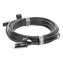 Cable HDMI por Fibra Óptica / 8K@60Hz / HDMI 2.1 / 48 Gbps / 10 m (32.81 ft) / Fibra 4 Núcleos + Cobre 7 Núcleos / HDR / eARC / Aleación Zinc