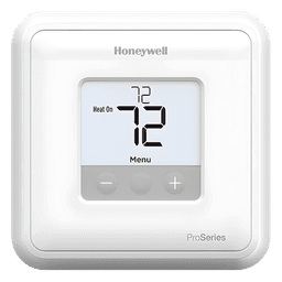 Termostato no programable de 1 etapa calor/frío para sistemas convencionales o bomba de calor sin calor auxiliar, serie Pro 1 (T1 Pro)