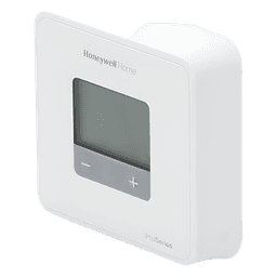 Termostato No Programable / 1 Etapa Calor/Frío / 20 a 30 VAC o 750 mV / Pantalla 2.37 in² con Retroiluminación LED / Montaje UWP