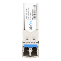 Transceptor Óptico Industrial SFP (Mini-Gbic) / Monomodo 1310 nm / 1.25 Gbps / 1000BASE / Conectores LC/UPC Dúplex / DDM / Hasta 5 km