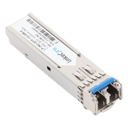 Transceptor Óptico Industrial SFP (Mini-Gbic) / Monomodo 1310 nm / 1.25 Gbps / 1000BASE / Conectores LC/UPC Dúplex / DDM / Hasta 5 km