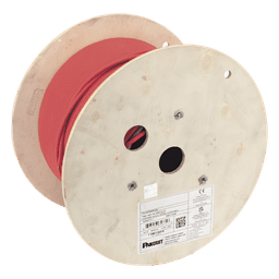 Bobina de Cable UTP / Cat6A / 23 AWG / LSZH / 305 m (1000 pies) / Rojo
