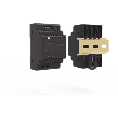 Fuente de Poder Industrial Entrada: 100-240 Vca / Salida: 15 Vcc/ 4 A/ 60 W/ Riel Din 