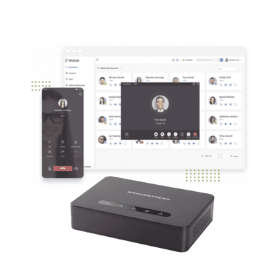 Conmutador Cloud / 10 Extensiones Enterprise / Gateway FXO / Línea Analógica / Videoconferencias / App Móvil