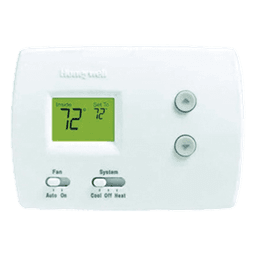 Termostato digital no programable de 1 etapa calor/frío para sistemas convencionales o bomba de calor sin calor auxiliar, serie Pro 3000
