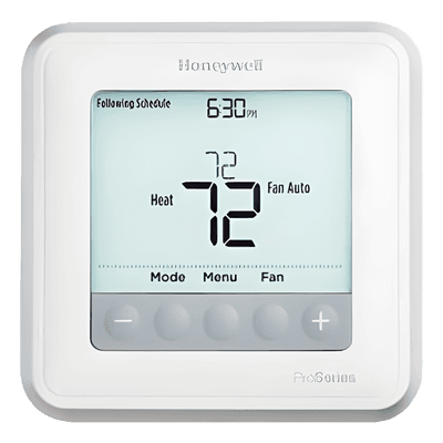 Termostato Programable / Bomba de Calor 2 Calor/1 Frío / Convencional 1 Calor/1 Frío / Pantalla 5.44 in² / Montaje UWP