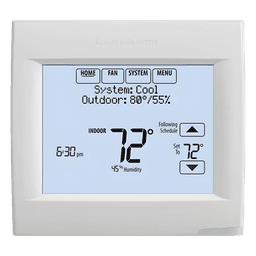 Termostato inteligente Wi-Fi con pantalla táctil para sistemas de hasta 3H/2C bomba de calor o 2H/2C convencional, línea VisionPRO 8000