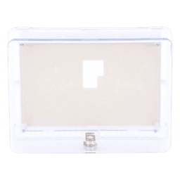 Guarda Antimanipulación para Termostato / Policarbonato Transparente / Montaje Vertical u Horizontal / Cerradura con Llave / Tamaño Grande